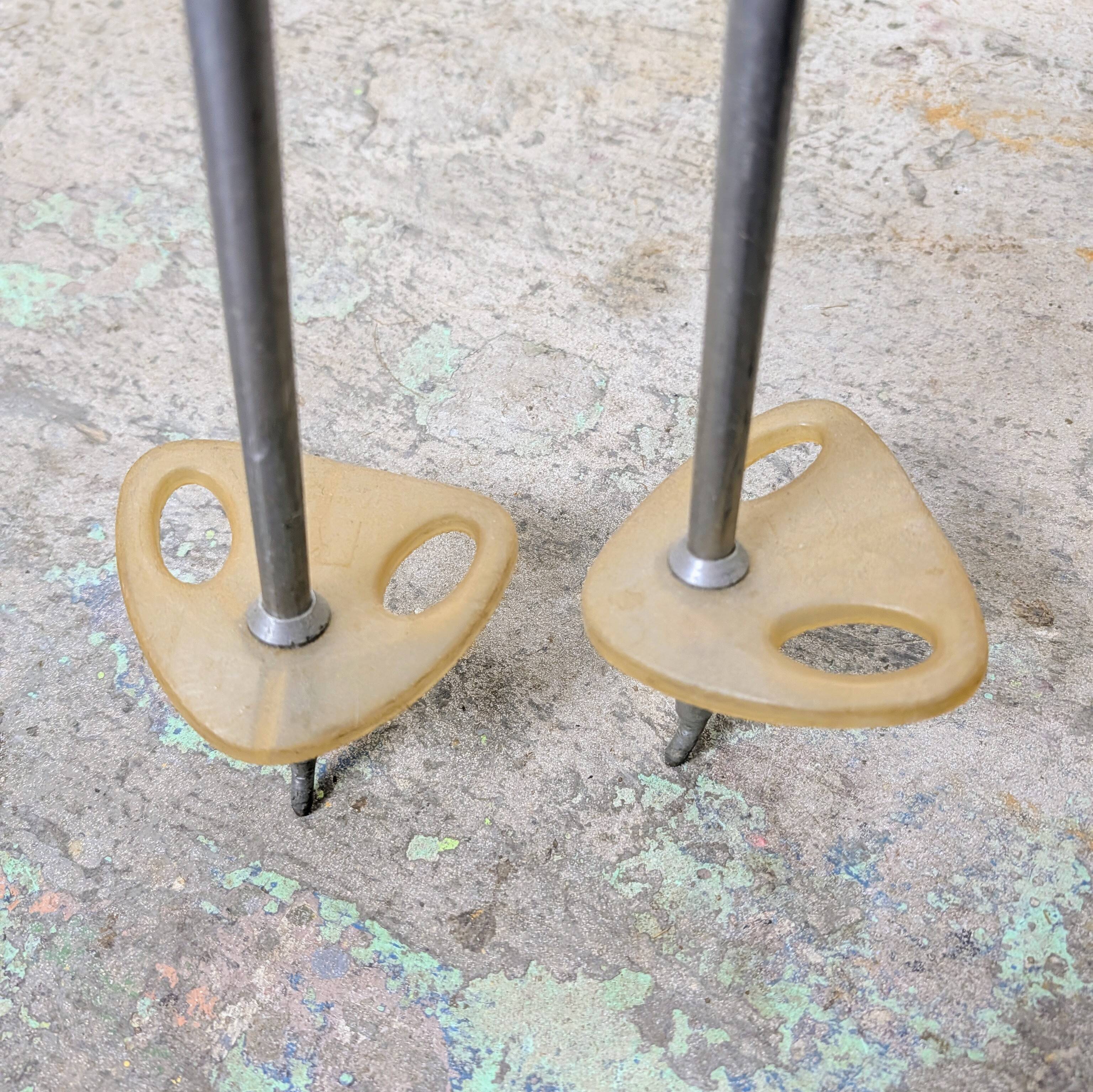 Vintage ski poles