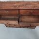 Hardware furniture wood multiple drawers old