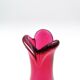 Set of 2 Organic Art Vases Josef Hospodka - Sommerso Fuchsia