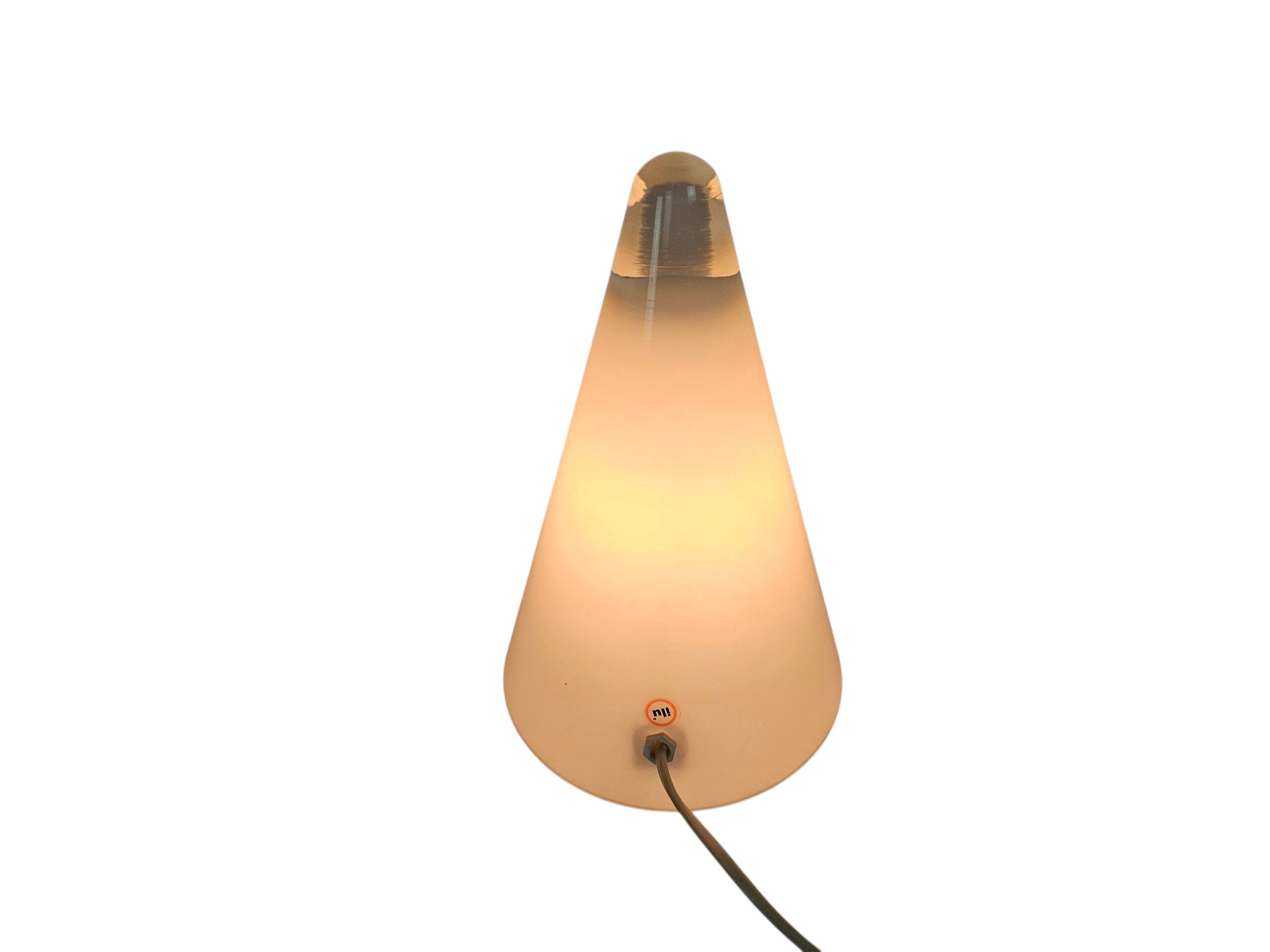 Ilu di Vetro - Teepee Lamp - Cone lamp - glass - 1990's