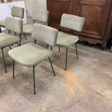 6 Chaises Design André Simard Airborne Vintage