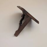 Wooden wall shelf