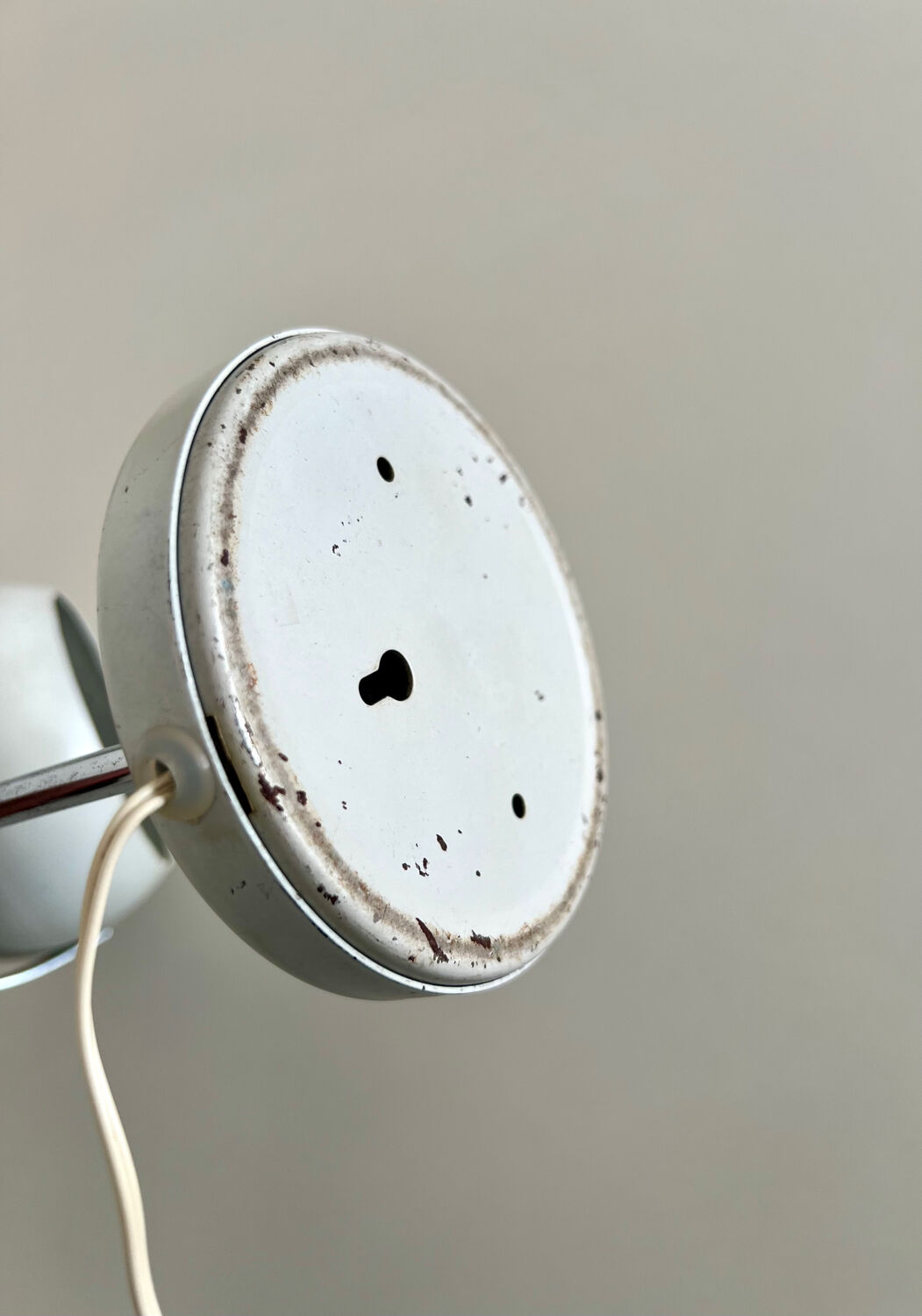 Vintage lamp from the 60s-70s, adjustable for table or wall – Space Age style