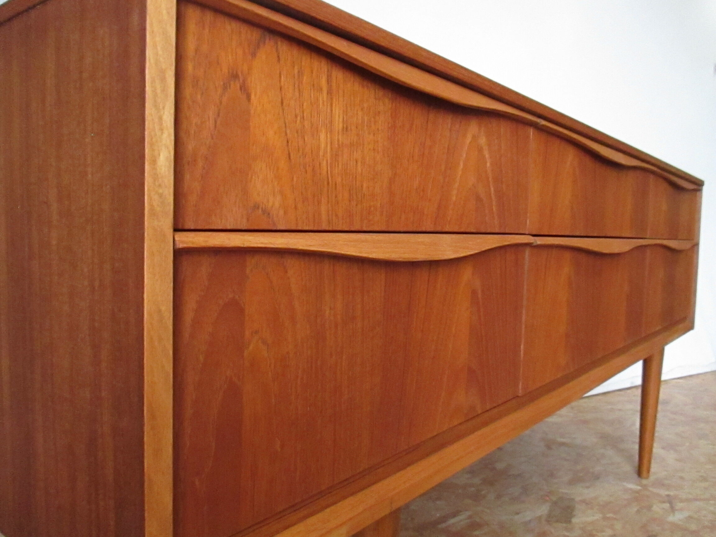 60 long teak chest of drawers Austin Suite