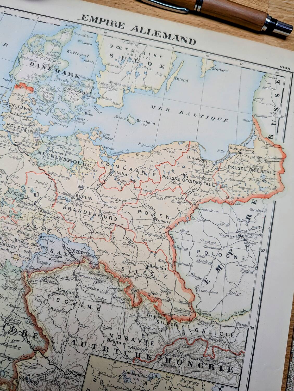 Printed in 1900, The German Empire.
