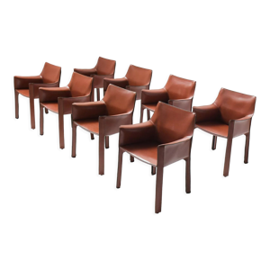 8 chaises Cab 413 en