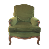 Velvet armchair