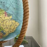 Luminous terrestrial globe Tarride Audoux and Minet