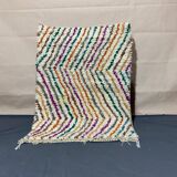 Handmade wool Berber rug 3 x 2 m