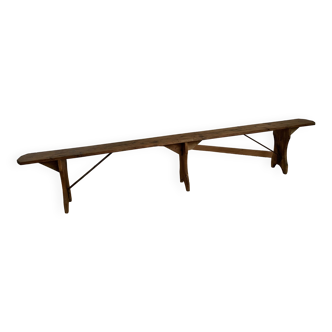 Wooden bench