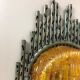 Brutalist Copper Wall Scones Light with Glass by Marcello Fantoni, Italy, 1960s