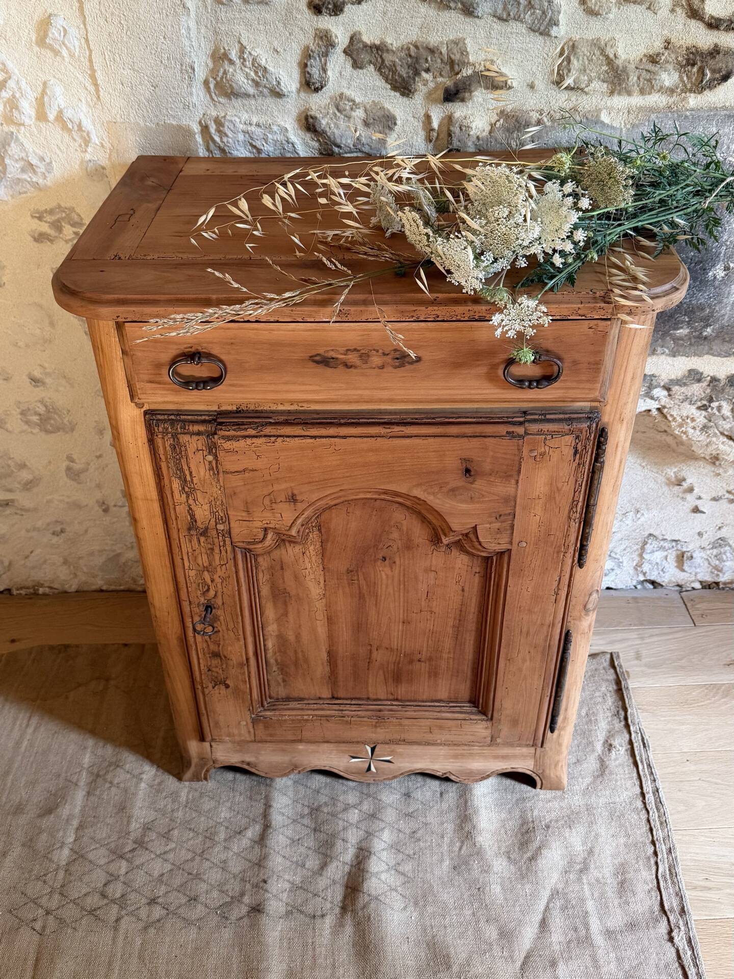 Confiturier, small renovated sideboard