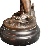 Moreau (after), bronze the angel with cymbals signed 20th century