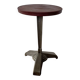 Rare Louis Vuitton cast iron bistro table with a bakelite top.