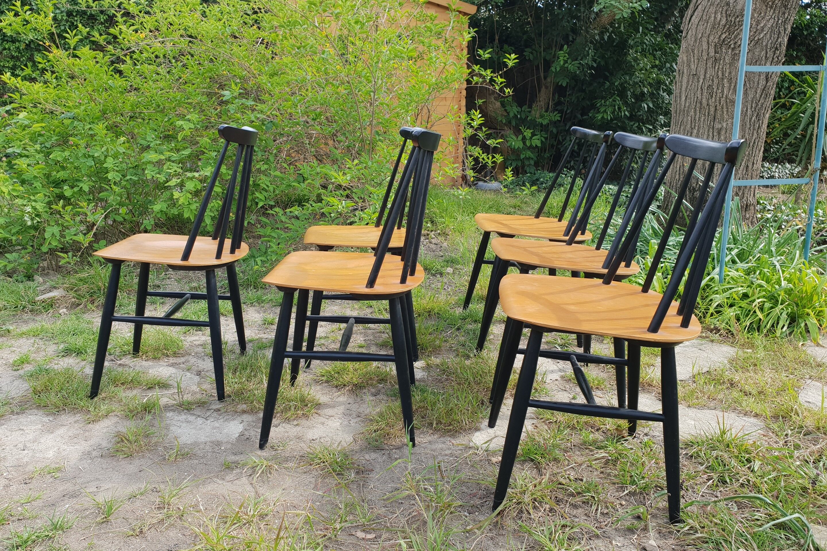 Tapiovaara Fanett 6 Chair Series