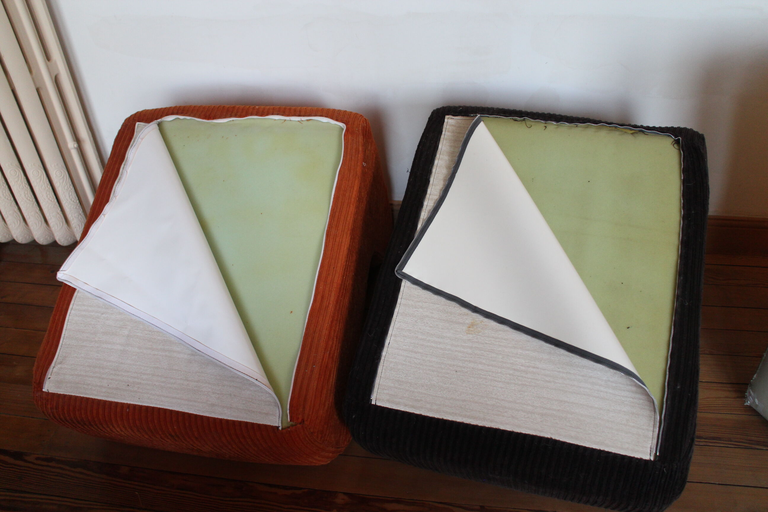 Pair of corduroy drivers 1970