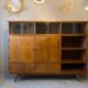 High oak sideboard, 1960s