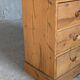English pine chest of drawers