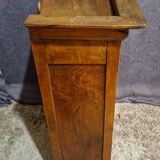 Provençal walnut display case