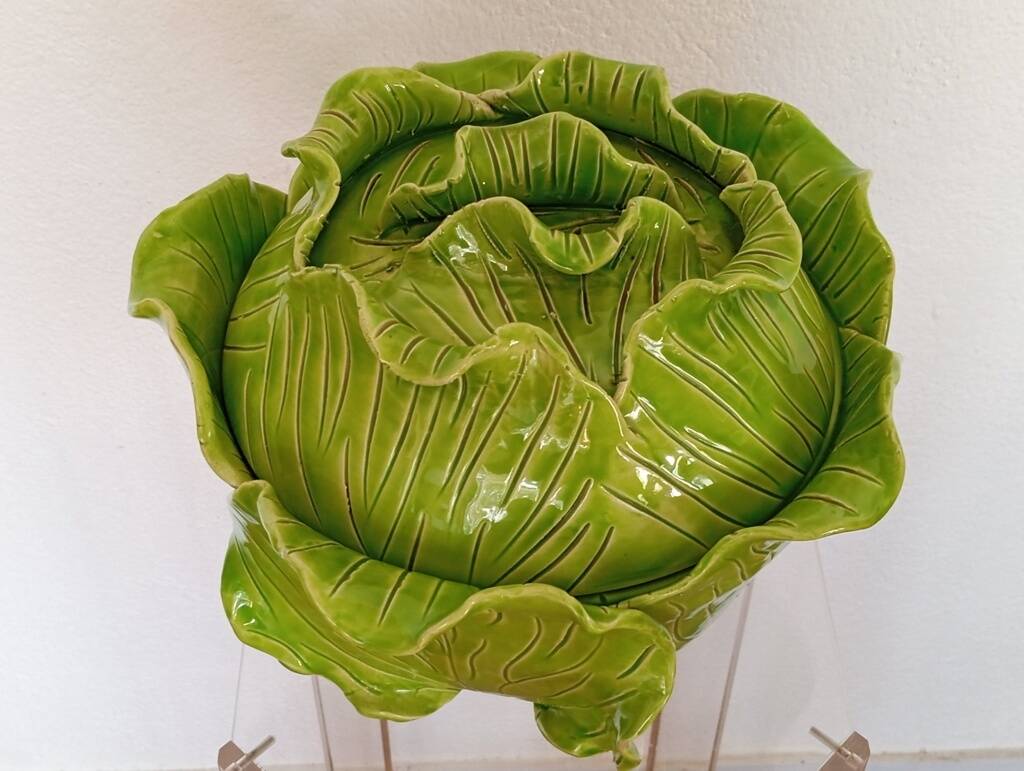Ceramic cabbage Jean Roger