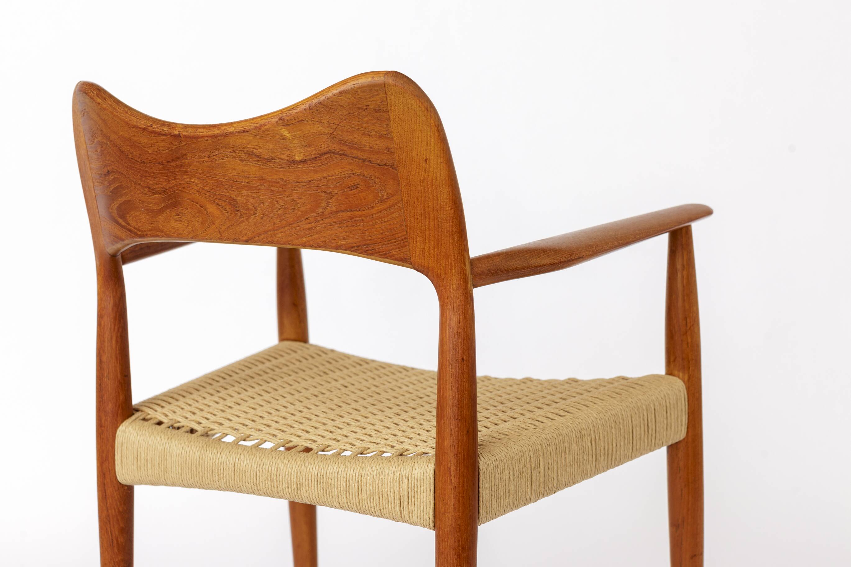 Rare Danish Teak Armchair by Arne Hovmand-Olsen for Mogens Kold, 1960s