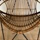 Fauteuil rotin corbeille