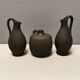 Céramiques du danois dagnæs ceramics des années 1970. avec rainures.