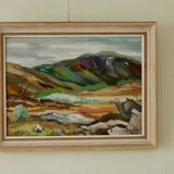 "Landscape with Mountain" A Woxberg