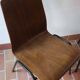 set of 10 vintage stackable chairs