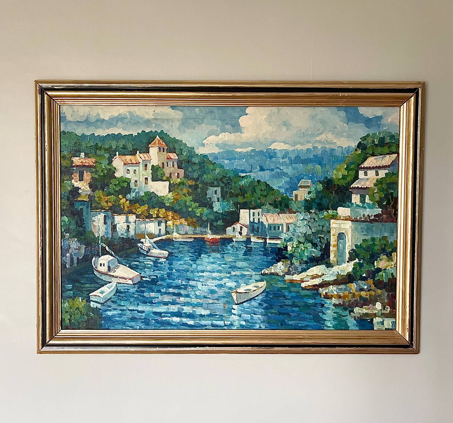 Oil on canvas 103X73cm