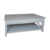 large coffee table with 4 drawers