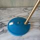 Lampe de bureau vintage bleue