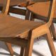 Vintage Thonet dining chairs (c.1950). Set of 4 pieces.