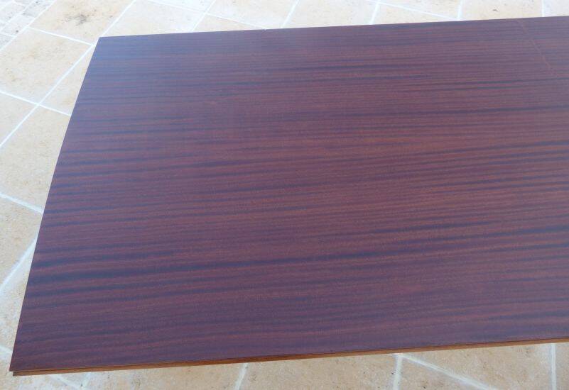 Compass leg table from the 1950s in teak wood – Very good condition