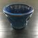 Midnight blue sandstone pot cover