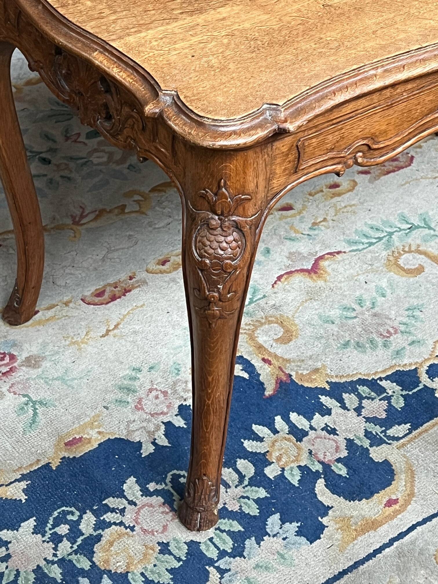Regency style coffee table.