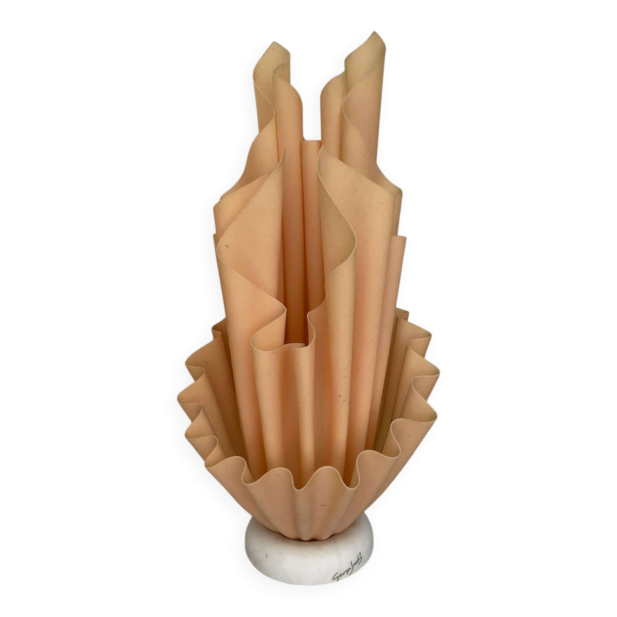 Vintage Georgia Jacob Corolla Lamp