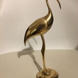 Golden brass Flamingo