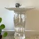 White Patinated Wall Console Shelf