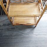 Furniture 4 shelves in used rattan