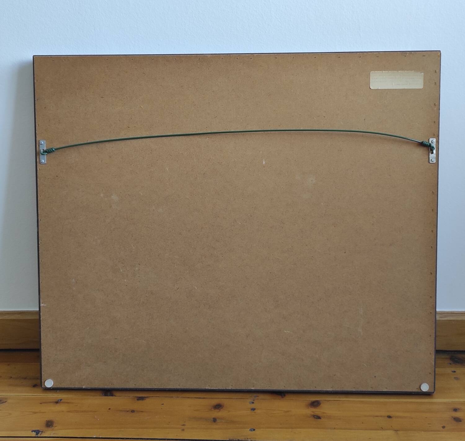 Oil painting on panel H. De Vleeschauwer