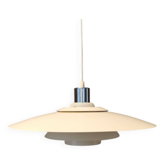 Grande suspension à multiples couches d'abat-jour, danoise années 1980-90, de Design-Light, modèle Korfu.