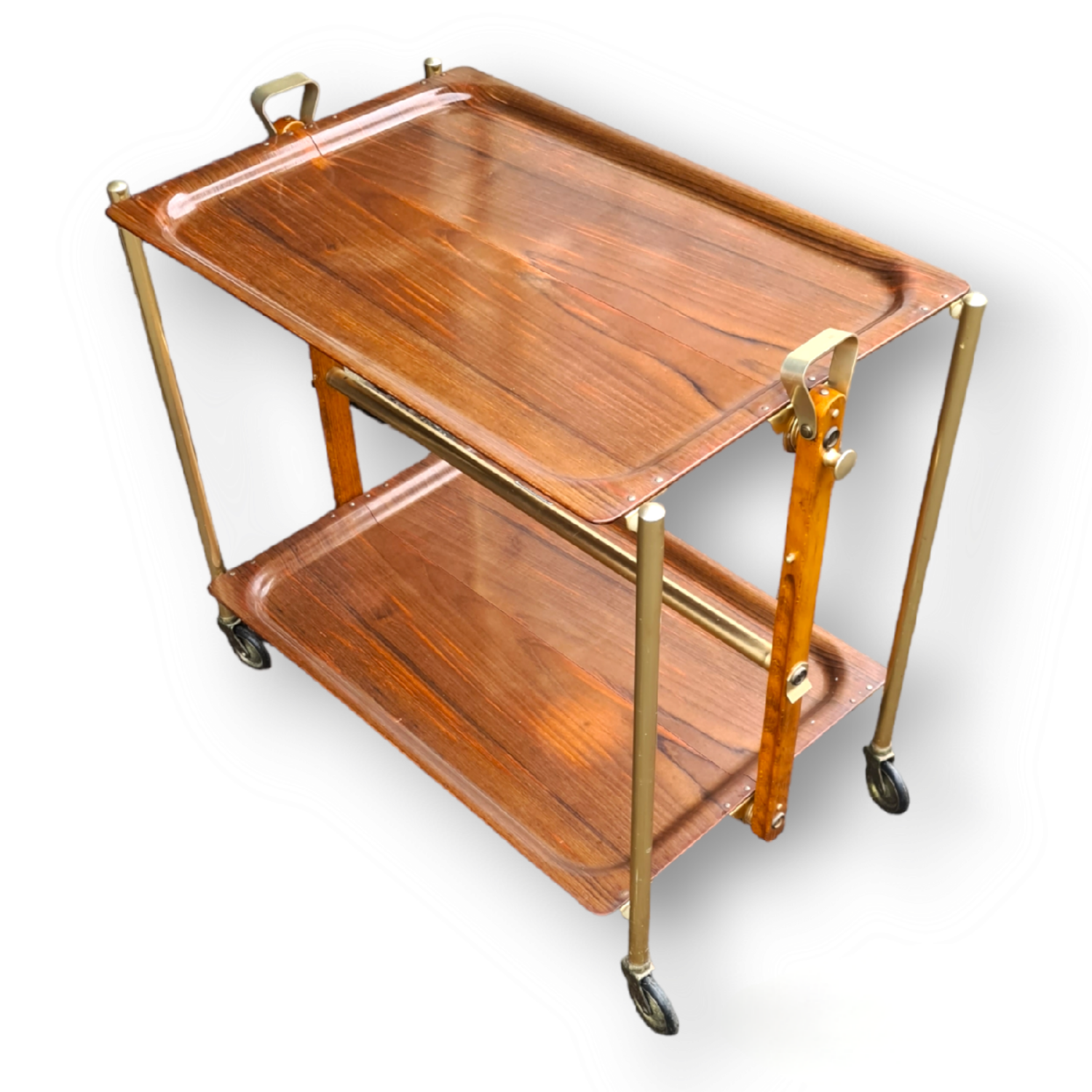 Vintage Textable folding trolley