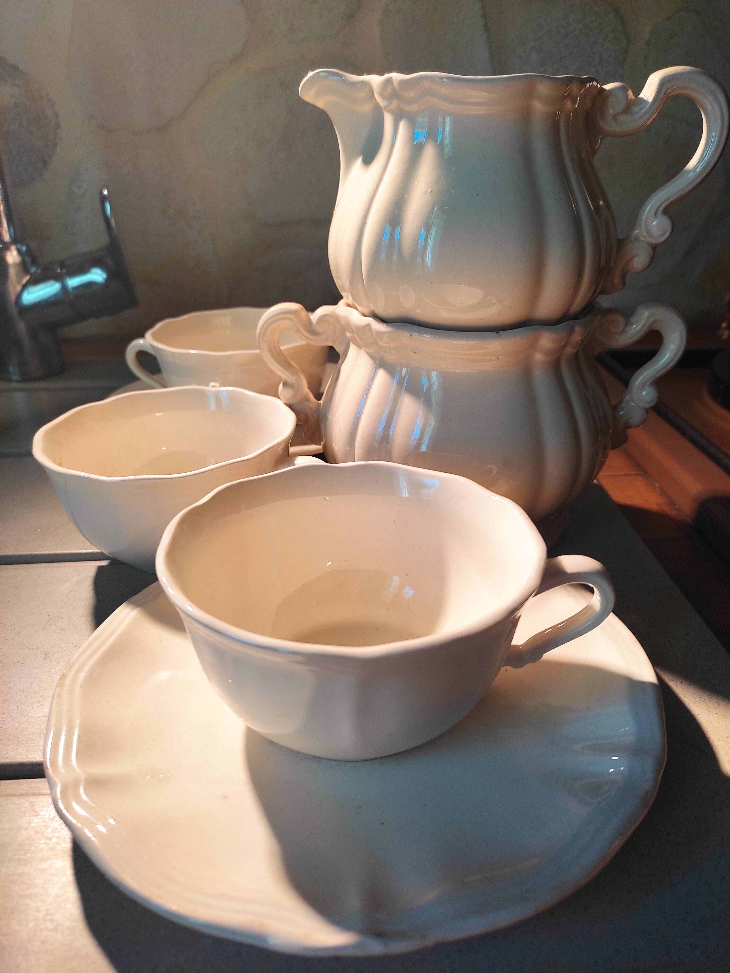 Tea set Sarreguemines