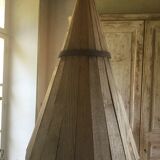 Wooden hanging lamp