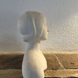 Buste en plâtre