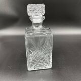 Vintage, whisky decanter, bottle, pitcher, cork, diamond décor, vegetable, 1960s, 1970s, Italy
