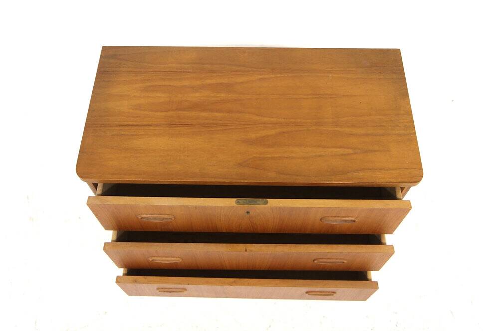 Scandinavian teak chest of drawers, Sweden, 1960