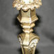 Old candleholder bronze time Louis XIV end XVII th
