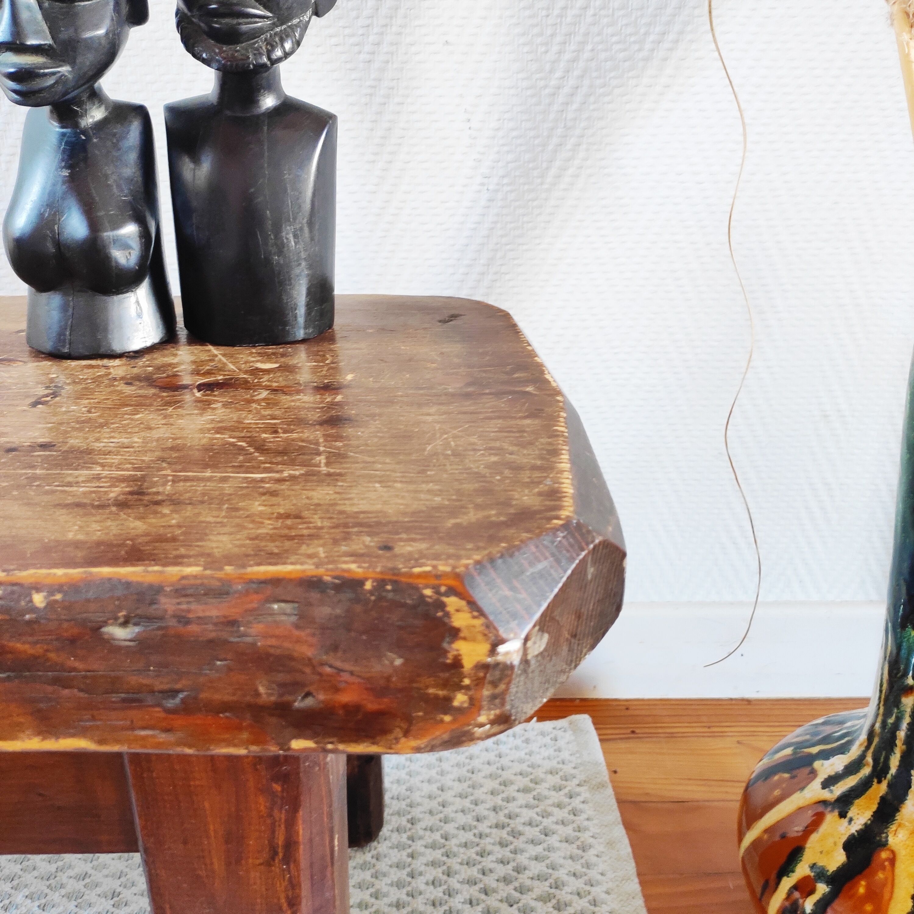 Brutalist vintage coffee table